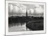 Salisbury Cathedral, Wiltshire, England, 19th Century-null-Mounted Giclee Print