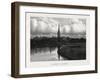 Salisbury Cathedral, Wiltshire, England, 19th Century-null-Framed Giclee Print