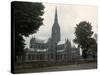 Salisbury Cathedral-David Scherman-Stretched Canvas