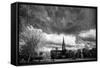 Salisbury Cathedral-Rory Garforth-Framed Stretched Canvas