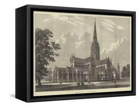 Salisbury Cathedral-null-Framed Stretched Canvas