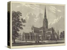 Salisbury Cathedral-null-Stretched Canvas