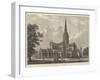 Salisbury Cathedral-null-Framed Giclee Print