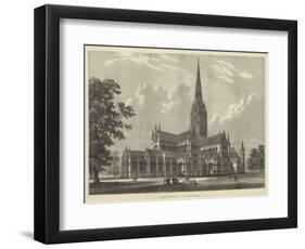 Salisbury Cathedral-null-Framed Giclee Print