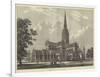 Salisbury Cathedral-null-Framed Giclee Print