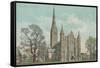 Salisbury Cathedral-null-Framed Stretched Canvas