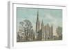 Salisbury Cathedral-null-Framed Art Print