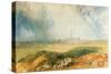 Salisbury Cathedral-J. M. W. Turner-Stretched Canvas