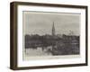 Salisbury Cathedral-null-Framed Giclee Print