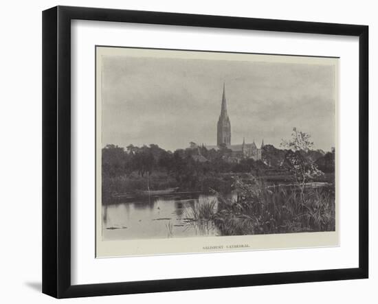 Salisbury Cathedral-null-Framed Giclee Print