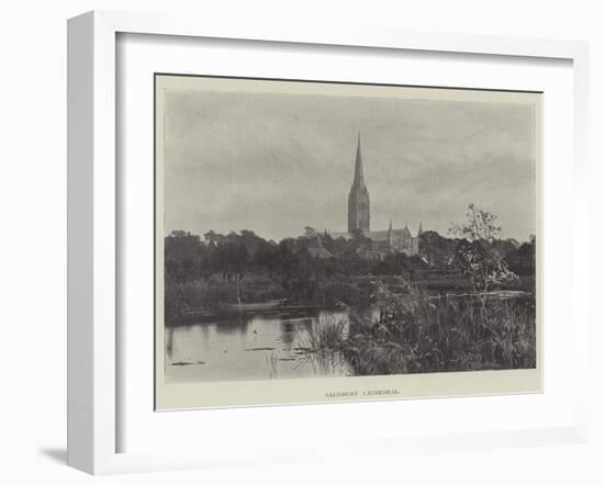 Salisbury Cathedral-null-Framed Giclee Print