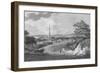 'Salisbury, from the London Road', 1805-Samuel Rawle-Framed Giclee Print