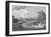 'Salisbury, from the London Road', 1805-Samuel Rawle-Framed Giclee Print