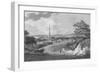 'Salisbury, from the London Road', 1805-Samuel Rawle-Framed Giclee Print