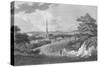 'Salisbury, from the London Road', 1805-Samuel Rawle-Stretched Canvas