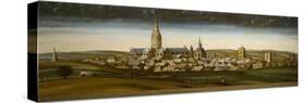 Salisbury from the North East-null-Stretched Canvas