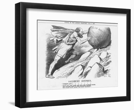 Salisbury Sisyphus, 1887-Joseph Swain-Framed Premium Giclee Print