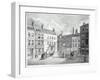 Salisbury Square, London, C1830-null-Framed Giclee Print