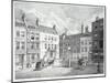 Salisbury Square, London, C1830-null-Mounted Giclee Print