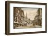 Salisbury, Wiltshire: the High Street-null-Framed Photographic Print