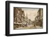 Salisbury, Wiltshire: the High Street-null-Framed Photographic Print