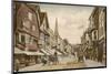 Salisbury, Wiltshire: the High Street-null-Mounted Photographic Print