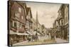 Salisbury, Wiltshire: the High Street-null-Stretched Canvas