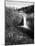 Salish Lodge and English Daisies, Snoqualmie Falls, Washington, USA-Charles Crust-Mounted Photographic Print
