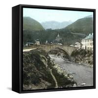 Sallanches (Upper Savoy), Bridge over the Sallanche River-Leon, Levy et Fils-Framed Stretched Canvas