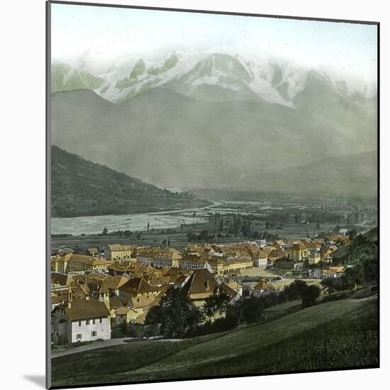 Sallanches (Upper Savoy), Overview of the Valley-Leon, Levy et Fils-Mounted Photographic Print