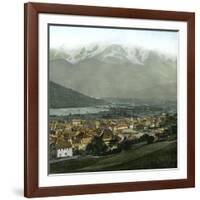 Sallanches (Upper Savoy), Overview of the Valley-Leon, Levy et Fils-Framed Photographic Print