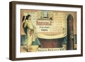 Salle De Bain (2)-Vintage Apple Collection-Framed Giclee Print