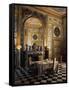 Salle Des Buffets, Dining Room-Charles Le Brun-Framed Stretched Canvas