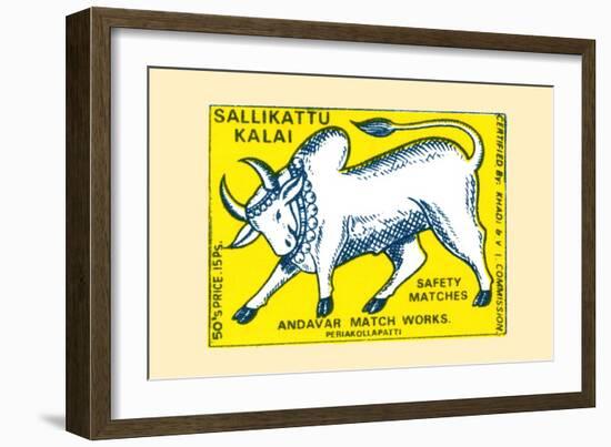 Sallikattu Kalai-null-Framed Art Print