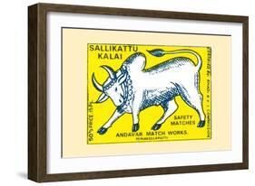 Sallikattu Kalai-null-Framed Art Print