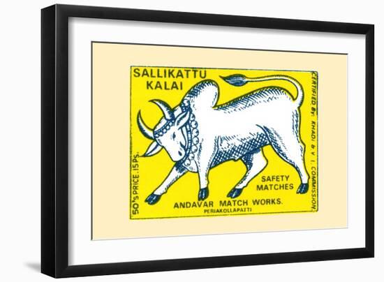 Sallikattu Kalai-null-Framed Art Print