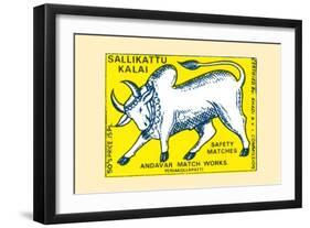 Sallikattu Kalai-null-Framed Art Print