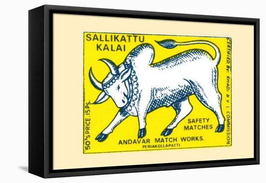 Sallikattu Kalai-null-Framed Stretched Canvas