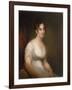 Sally Etting  Jeune Femme a La Mode Romaine Peinture De Thomas Sully (1783-1872) - 1808 - Oil on C-Thomas Sully-Framed Giclee Print