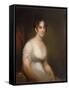 Sally Etting  Jeune Femme a La Mode Romaine Peinture De Thomas Sully (1783-1872) - 1808 - Oil on C-Thomas Sully-Framed Stretched Canvas