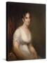 Sally Etting  Jeune Femme a La Mode Romaine Peinture De Thomas Sully (1783-1872) - 1808 - Oil on C-Thomas Sully-Stretched Canvas