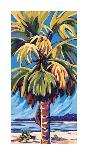 Pine Island Palm-Sally Evans-Stretched Canvas