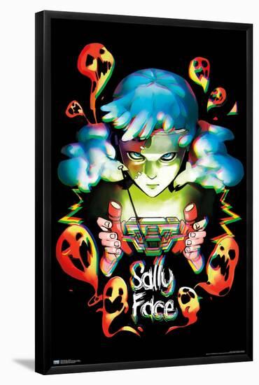Sally Face - Ghosts-Trends International-Framed Poster