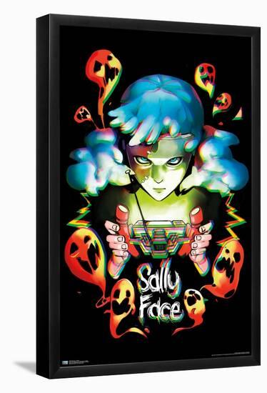 Sally Face - Ghosts-Trends International-Framed Poster