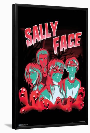 Sally Face - Shadows-Trends International-Framed Poster