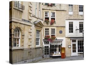 Sally Lunn's House, the Oldest House in Bath, Bath, Somerset, England, United Kingdom, Europe-Richard Cummins-Stretched Canvas
