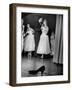 Sally Nyvall and Dick Gaudette Improvise on Dance Floor while Sue Nyvall Gazes at Mike Murphy-Grey Villet-Framed Photographic Print