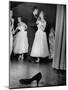 Sally Nyvall and Dick Gaudette Improvise on Dance Floor while Sue Nyvall Gazes at Mike Murphy-Grey Villet-Mounted Photographic Print