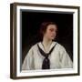 Sally (Oil on Canvas)-Joseph Decamp-Framed Giclee Print