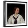 Sally (Oil on Canvas)-Joseph Decamp-Framed Giclee Print